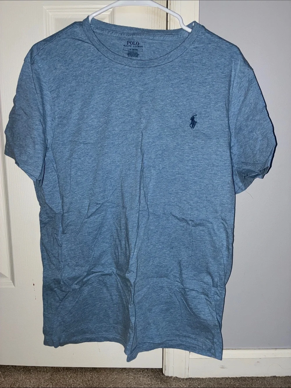Men’s Large Polio Tshirt Size Small